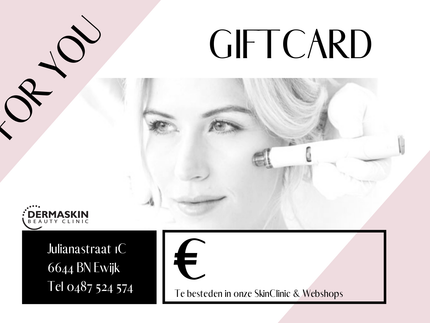 GIFTCARD BLANCO DERMASKIN