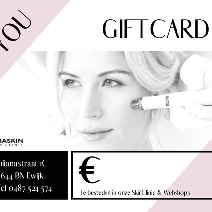 GIFTCARD BLANCO DERMASKIN