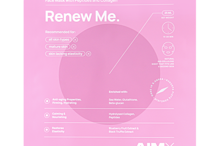 Renew Me Sheet Mask (5 stuks) - AIMX