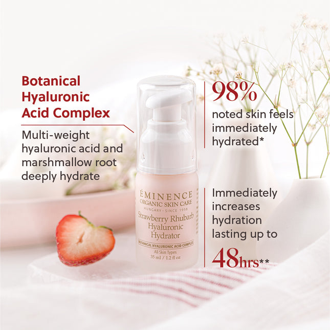 LIMITED Edition Strawberry Rhubarb Hyaluronic Hydrator - Eminence