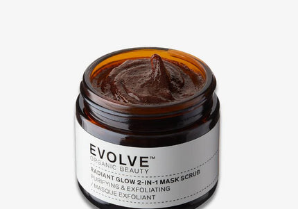 Radiance Glow 2 in 1 Mask Scrub - 60 ml - Evolve