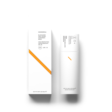 Blue Blood Face TINTED Suncscreen SPF30 BEIGE (50 ml) - Neoderma