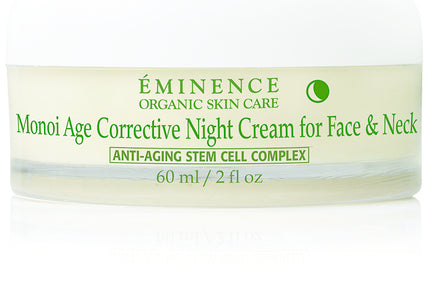 Monoi Age Corrective Night Cream Face and Neck