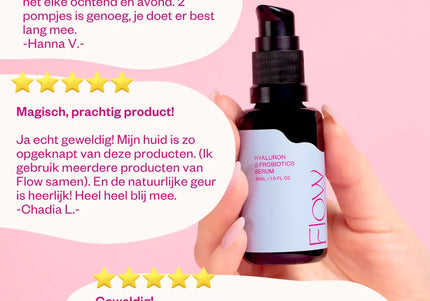 Hyaluron & Probiotics Serum (30 ml) - Flow