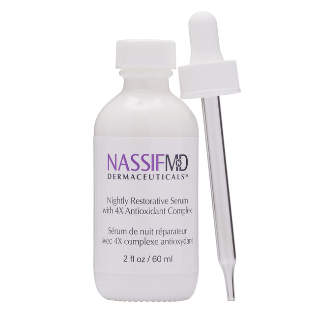 Nightly Restorative Serum With 4x Antioxidant Complex - NassifMD