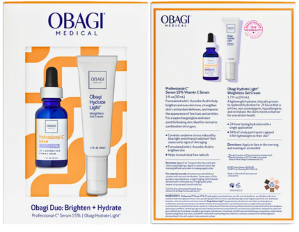 KIT Obagi Duo Brighten + Hydrate -Obagi