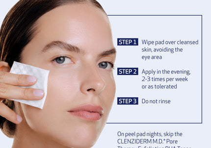 Clenziderm MD Resurfacing Multi-Acid Peel Pads - Obagi